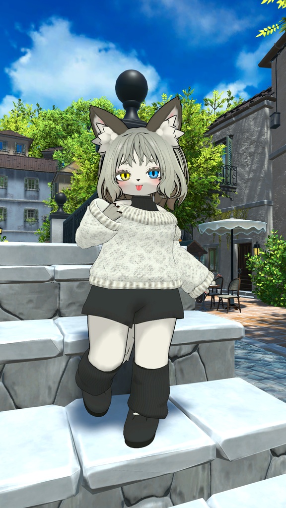 リリースセール【複数アバター対応】OverSizeKnit【VRChat想定】