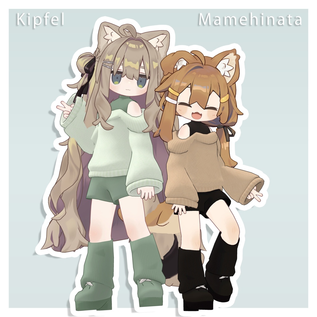 リリースセール【複数アバター対応】OverSizeKnit【VRChat想定】