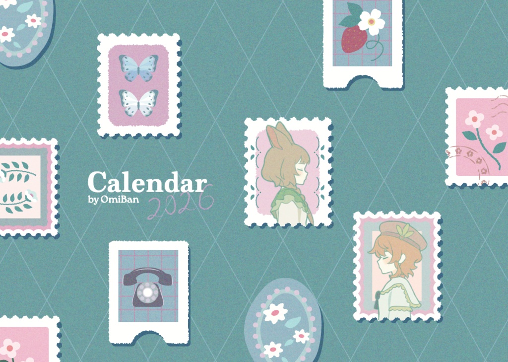 カレンダー2026 by omiban