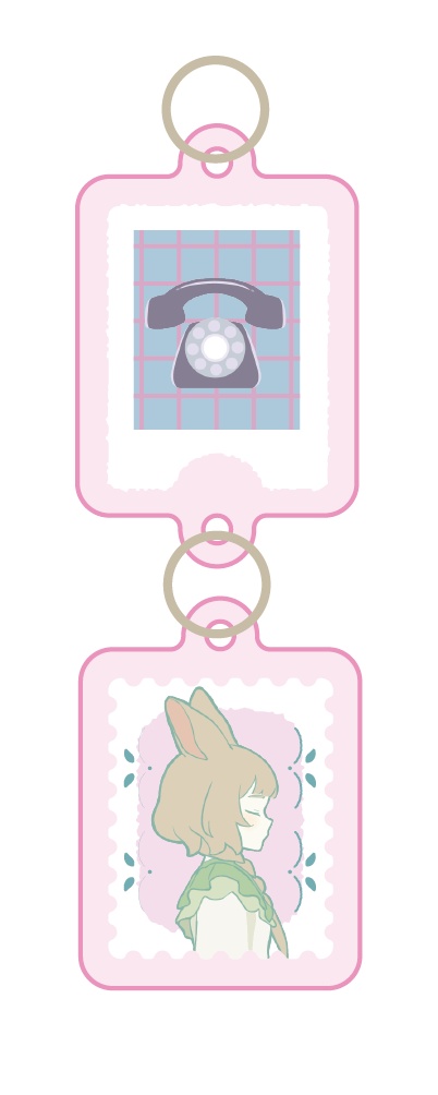 アクリルチャーム