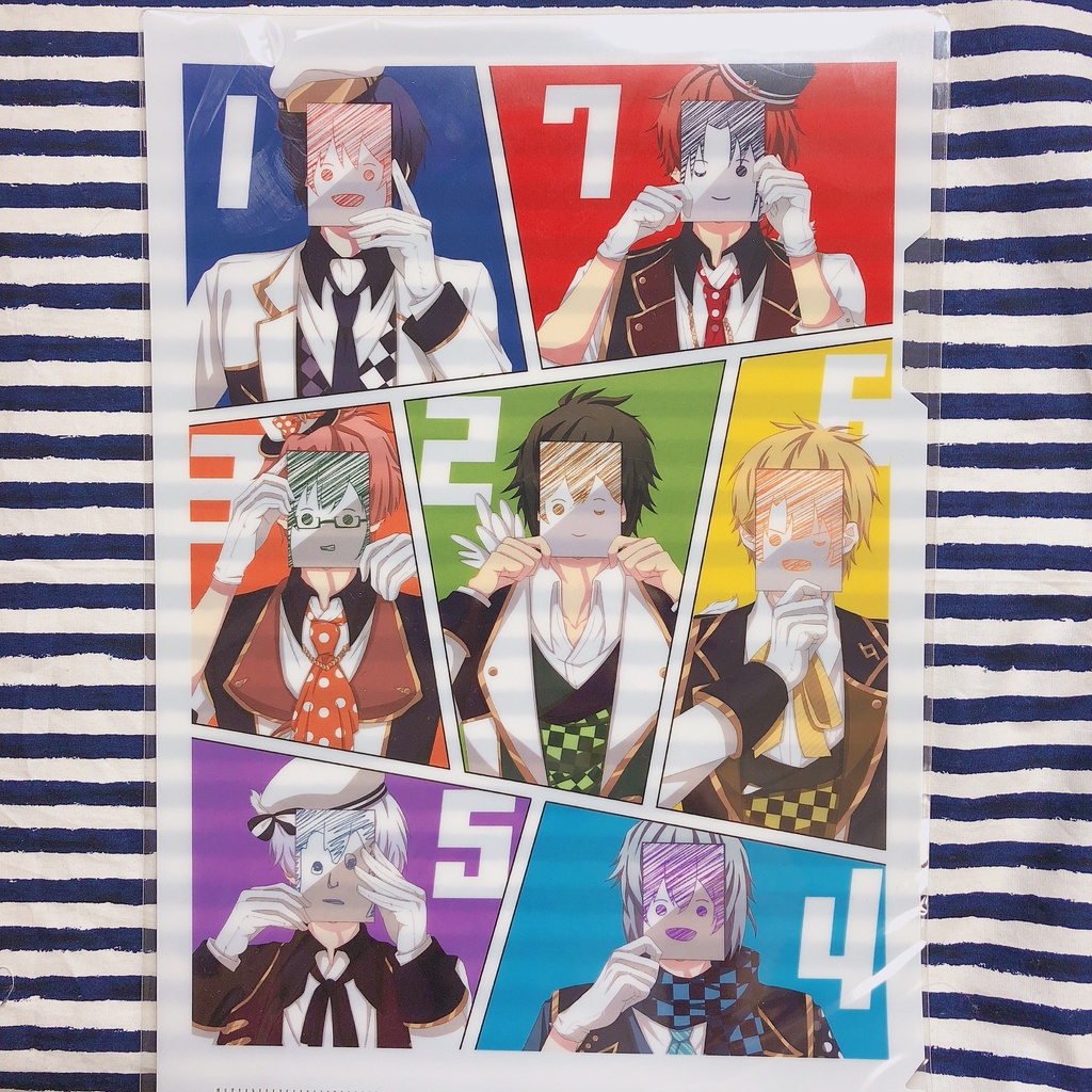 フェイスチェンジシリーズ　クリアファイル