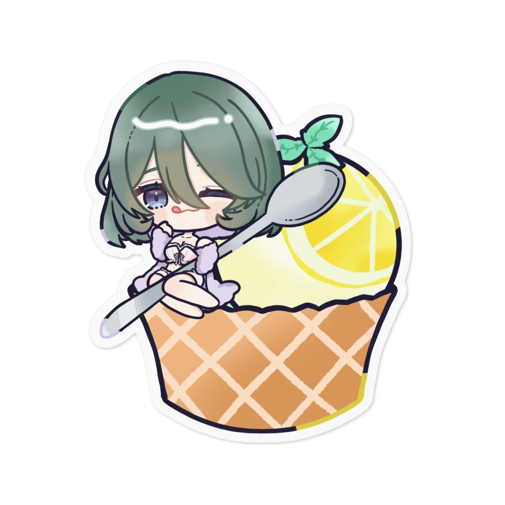 瀬戸内うみレモネードアイスステッカー