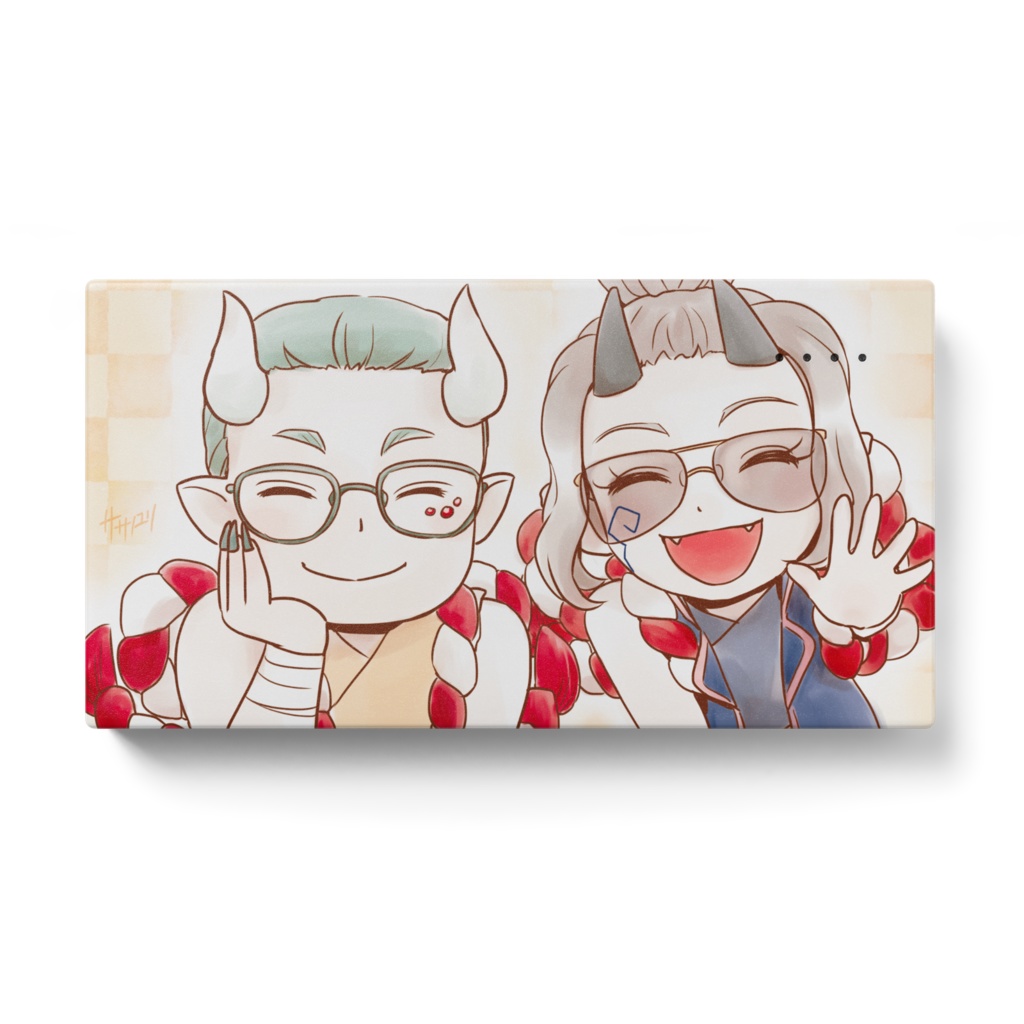 丑年鬼のモバイルバッテリー