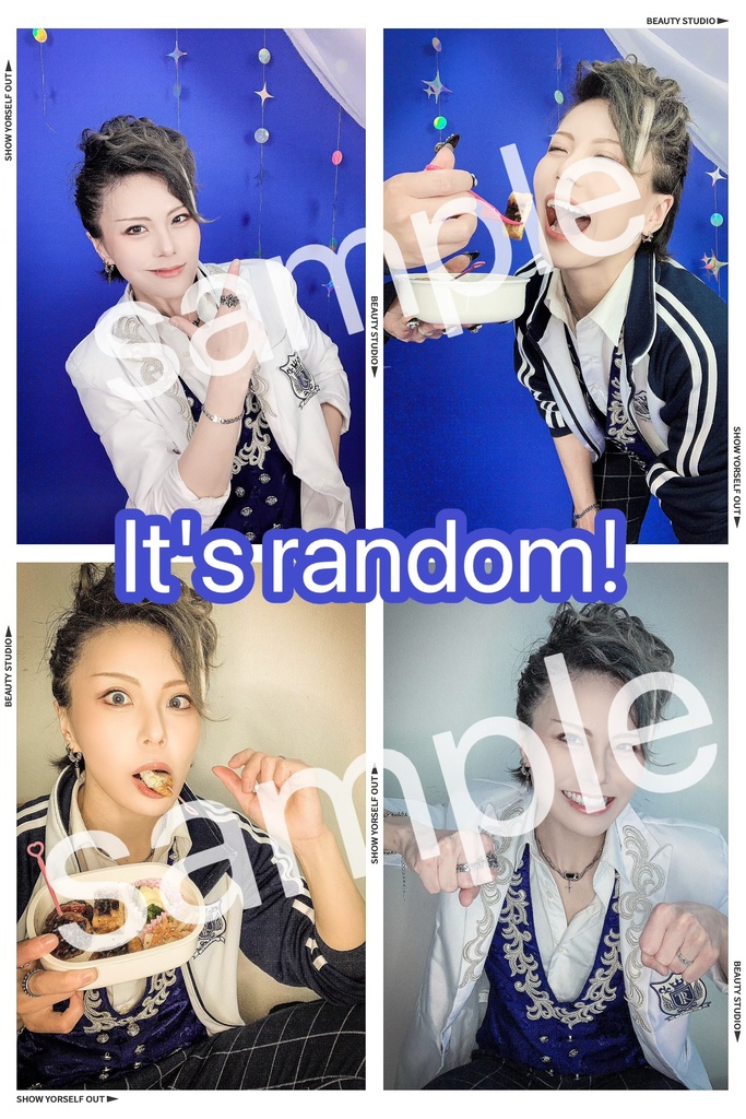 Instax-style stickers