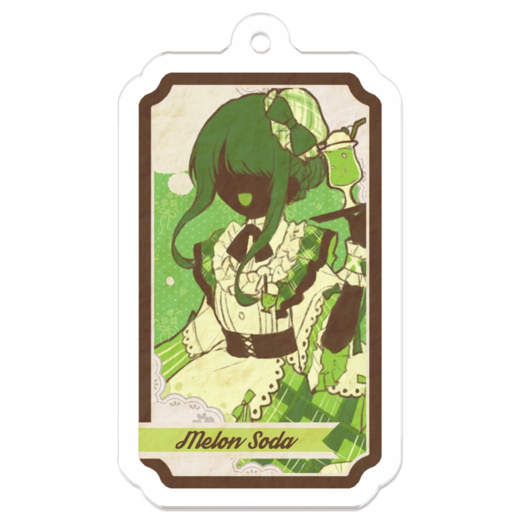 純喫茶アクリルキーホルダー