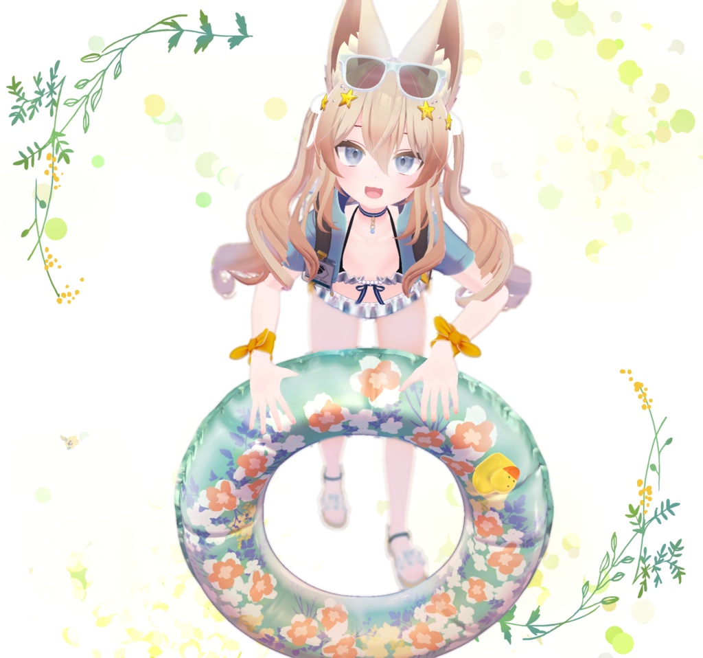 Blue summer【こまどアバター対応】