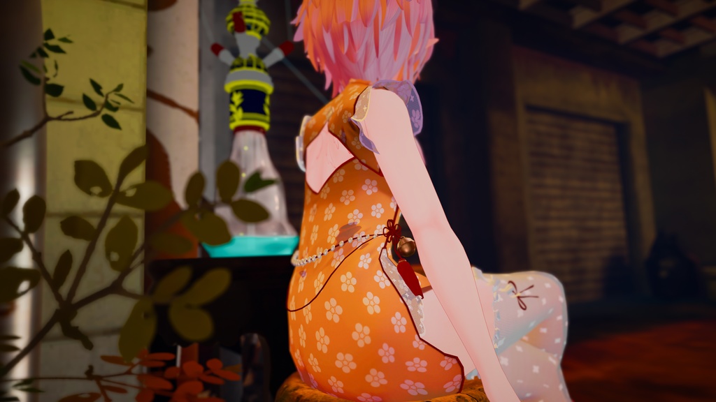 Dolly Mandarin Dress 【マルボディ対応】