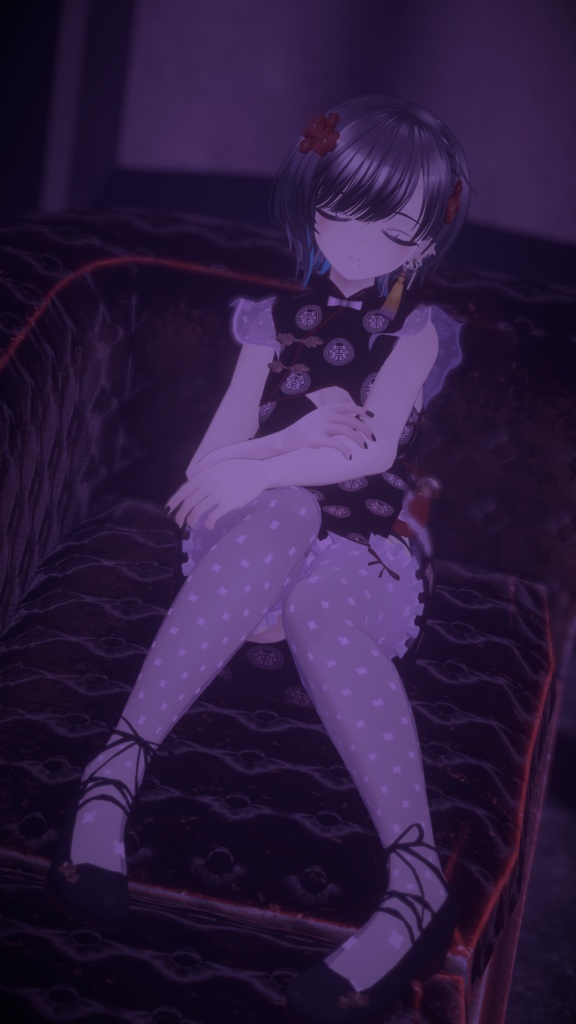 Dolly Mandarin Dress 【ビナア-Binah-】