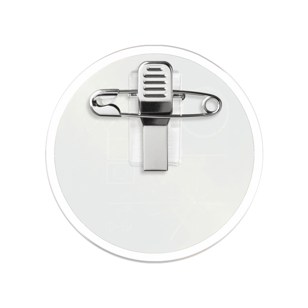 ゴールデンレコード アクリルバッジ