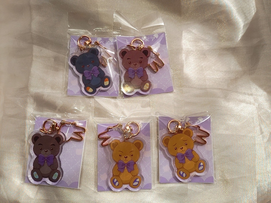 【揚げ出し豆腐衣ぬきで?!】アクリルキーホルダー