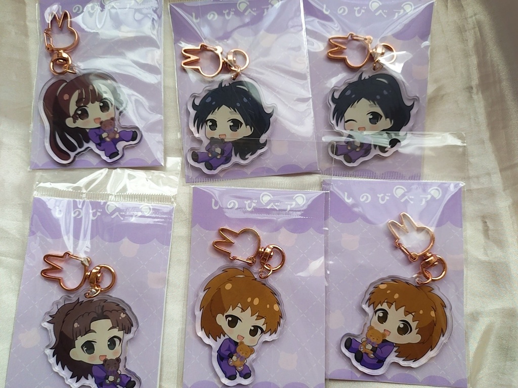 【揚げ出し豆腐衣ぬきで?!】アクリルキーホルダー