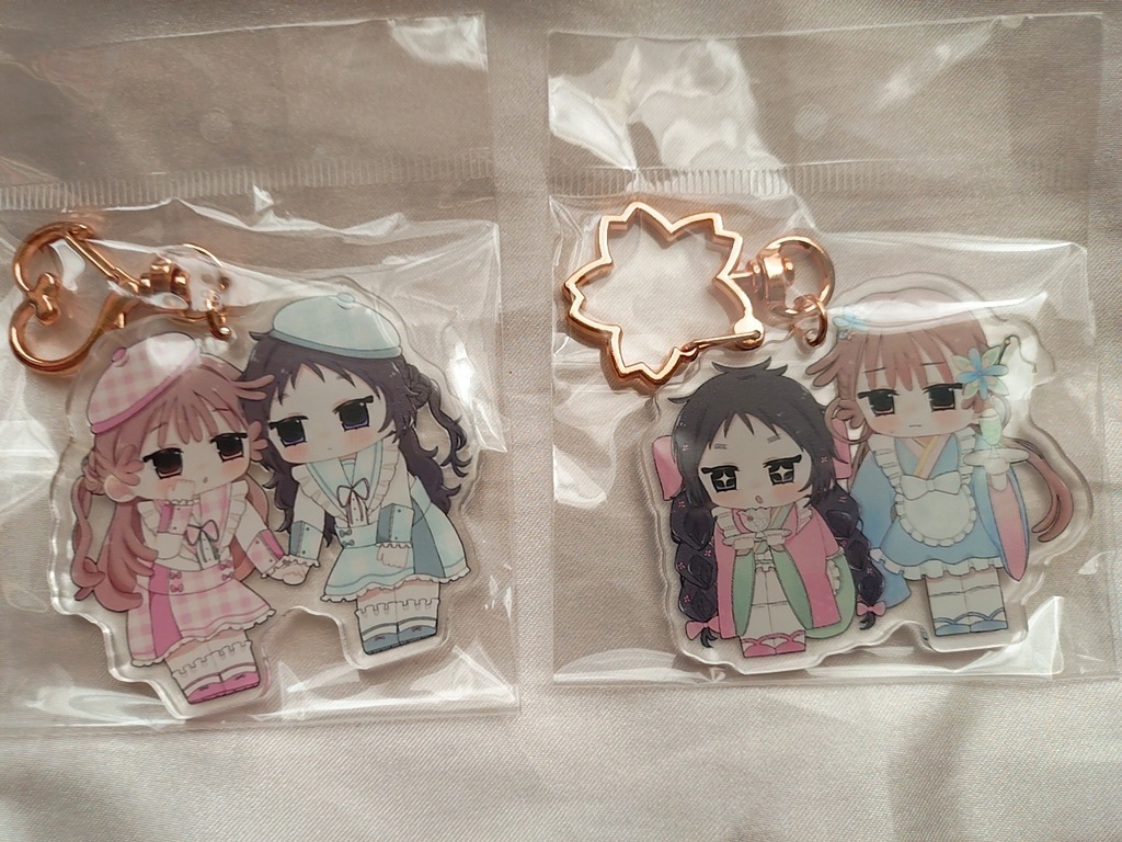 【揚げ出し豆腐衣ぬきで?!】アクリルキーホルダー
