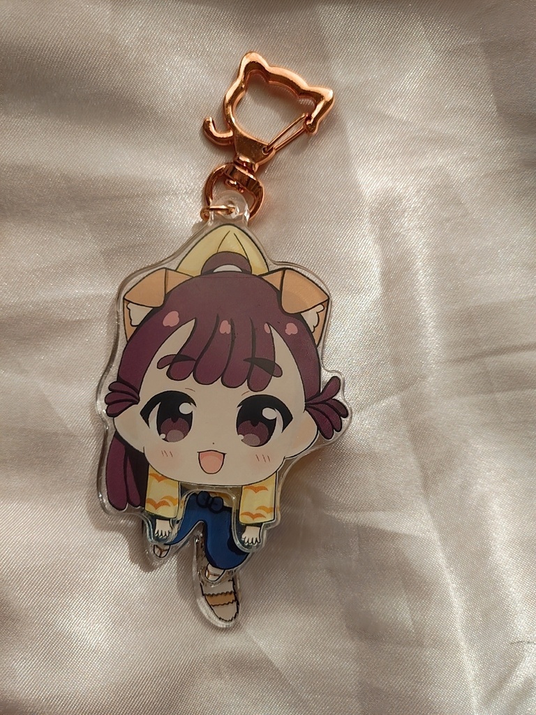 【揚げ出し豆腐衣ぬきで?!】アクリルキーホルダー