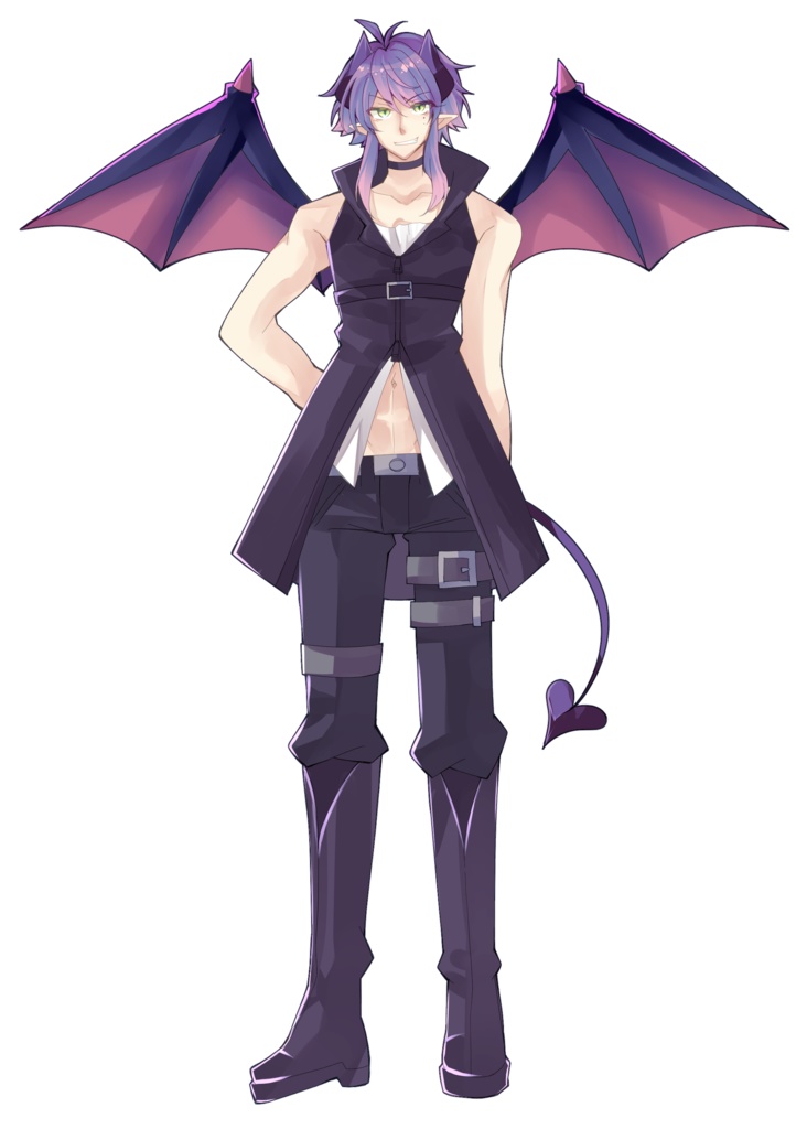 【無料】立ち絵 悪魔