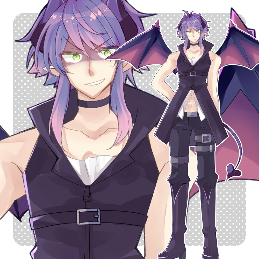 【無料】立ち絵 悪魔