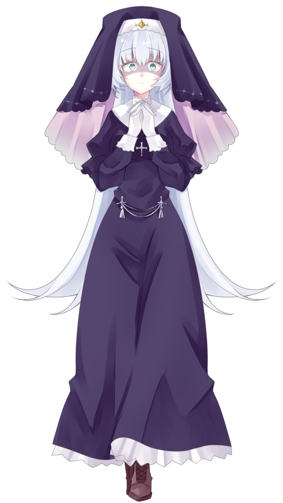 【無料】立ち絵 シスター