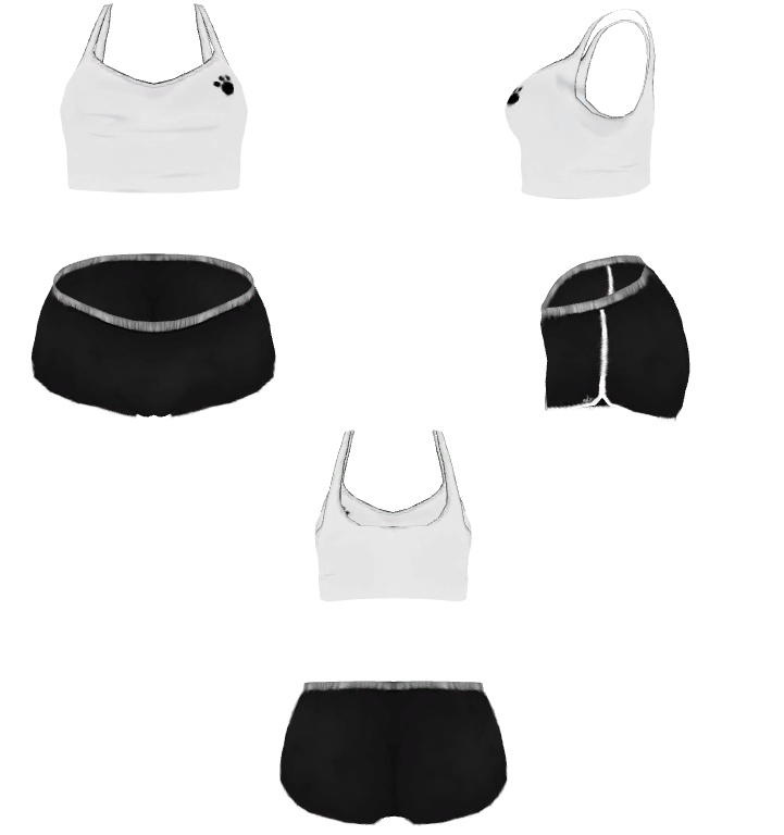 「狐雪」 ナシとドルフィンパンツ