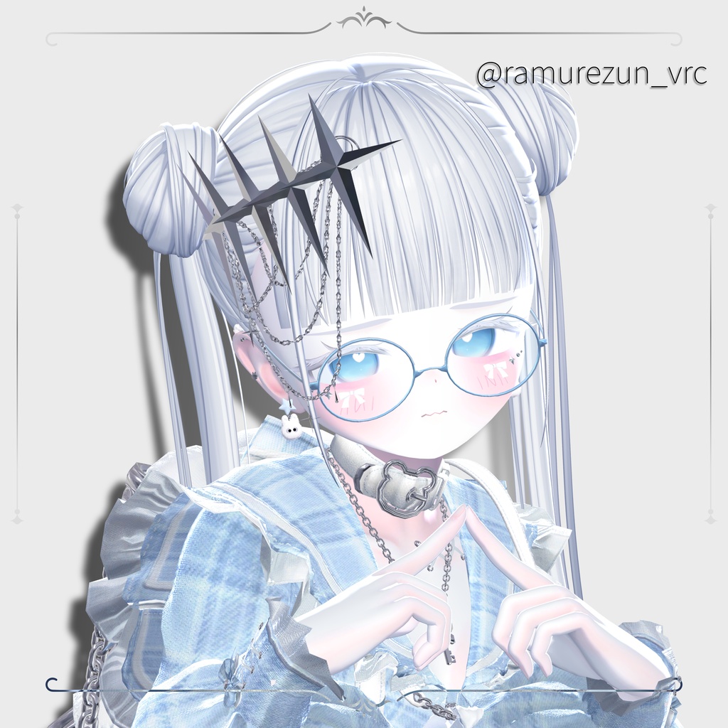 星の髪飾り