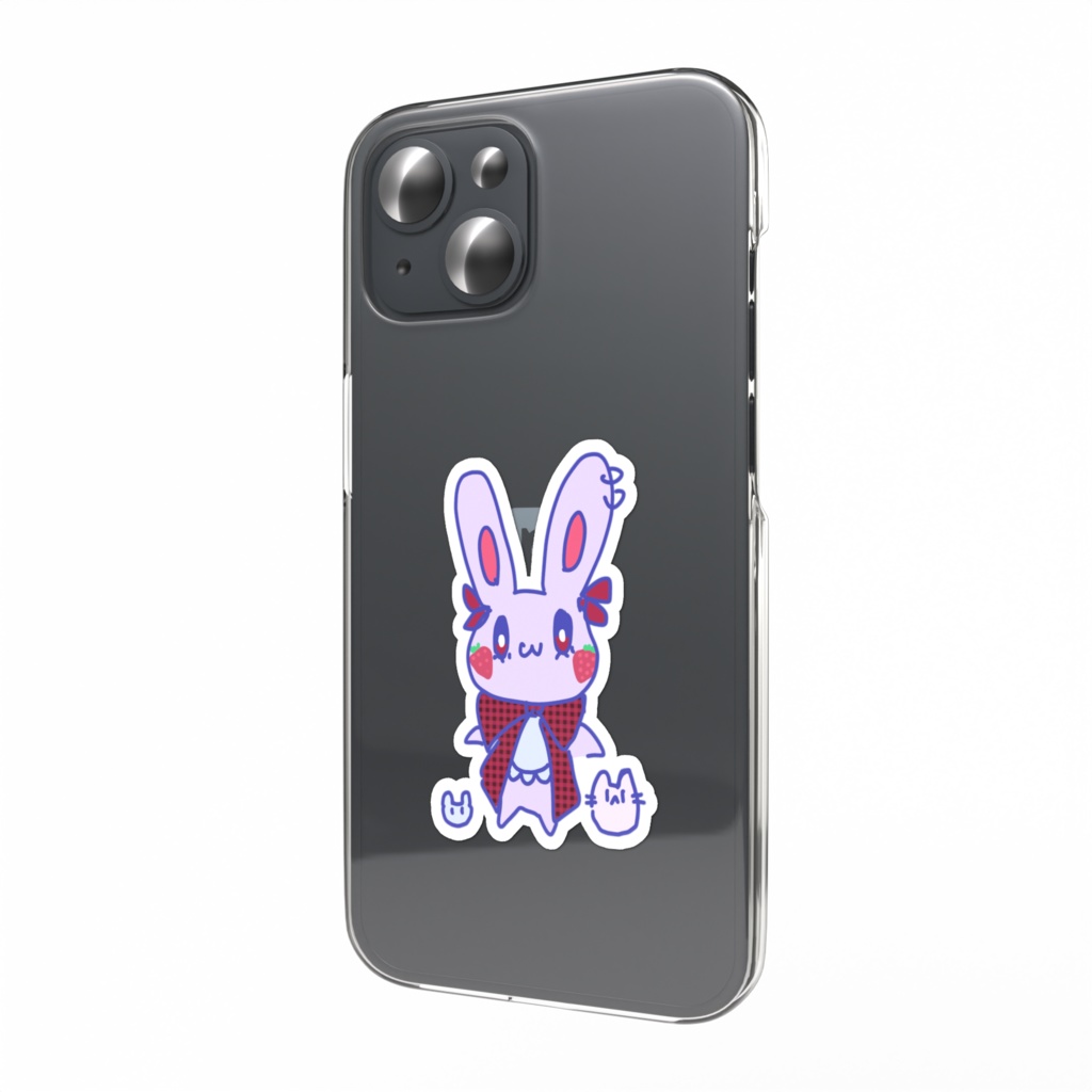 つねにみているちゃん(うさぎ) スマホステッカー