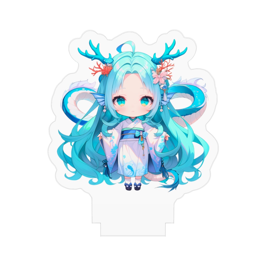 【Moonlit Folklore】海の精霊・海音(Amane)アクリルスタンド No.1