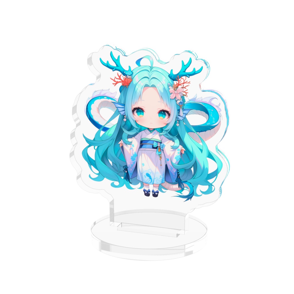 【Moonlit Folklore】海の精霊・海音(Amane)アクリルスタンド No.1