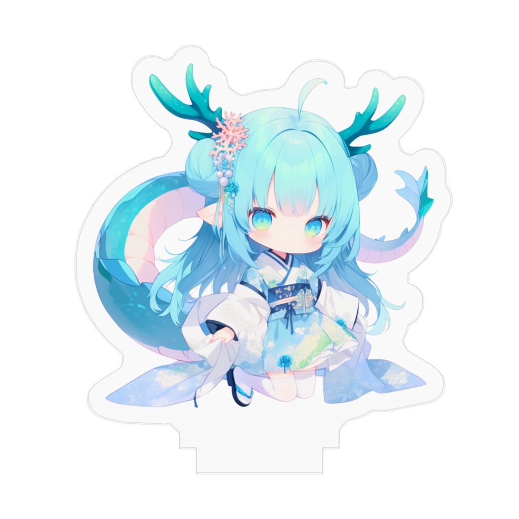 【Moonlit Folklore】海の精霊・海音(Amane)アクリルスタンド No.2