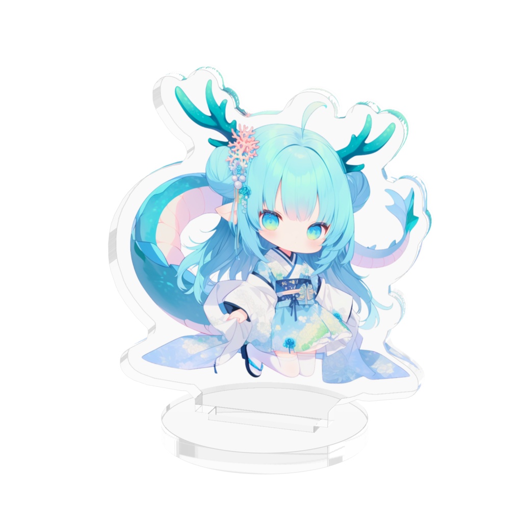 【Moonlit Folklore】海の精霊・海音（Amane）アクリルスタンド No.2