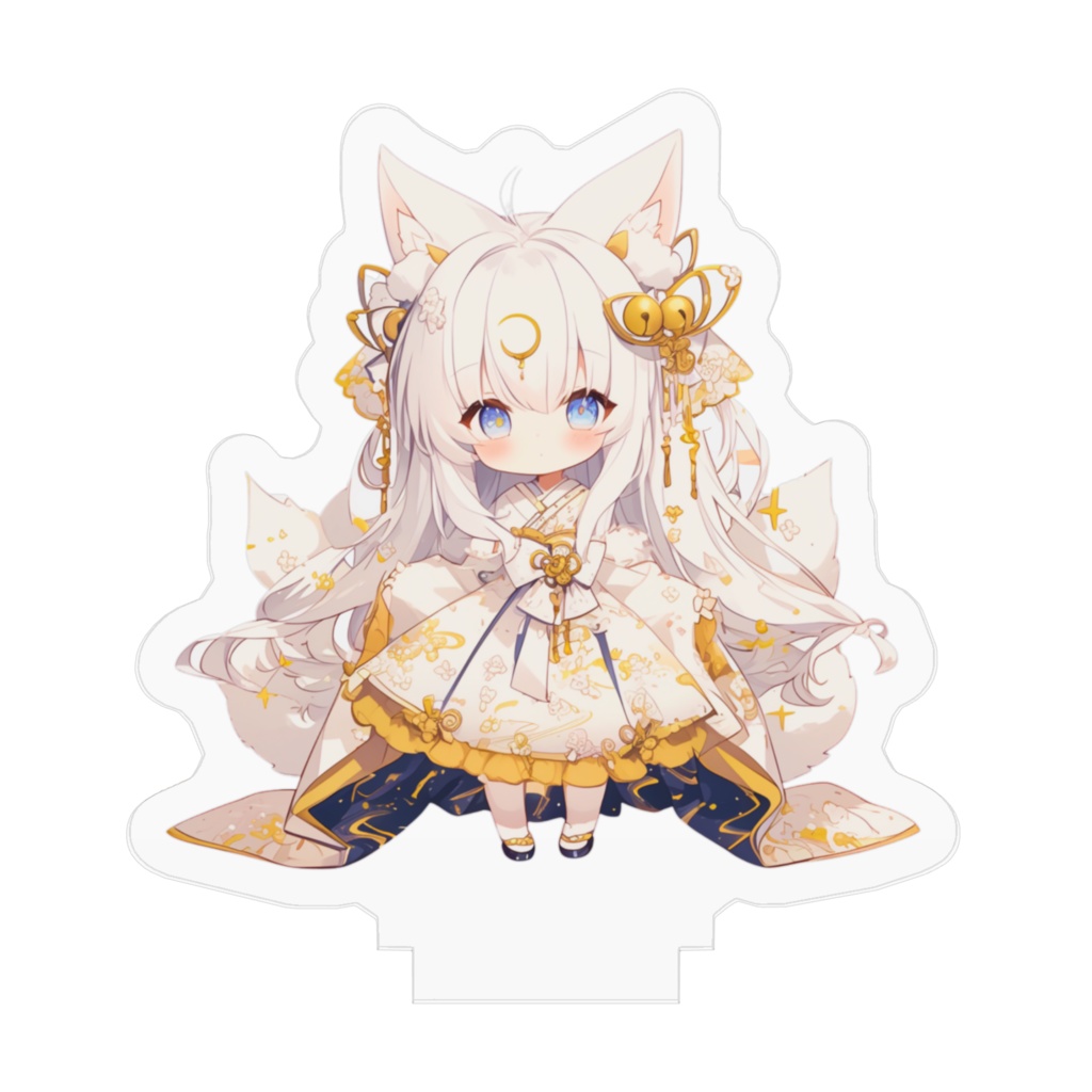 【Moonlit Folklore】月の精霊・白夜(Byakuya)アクリルスタンド No.2