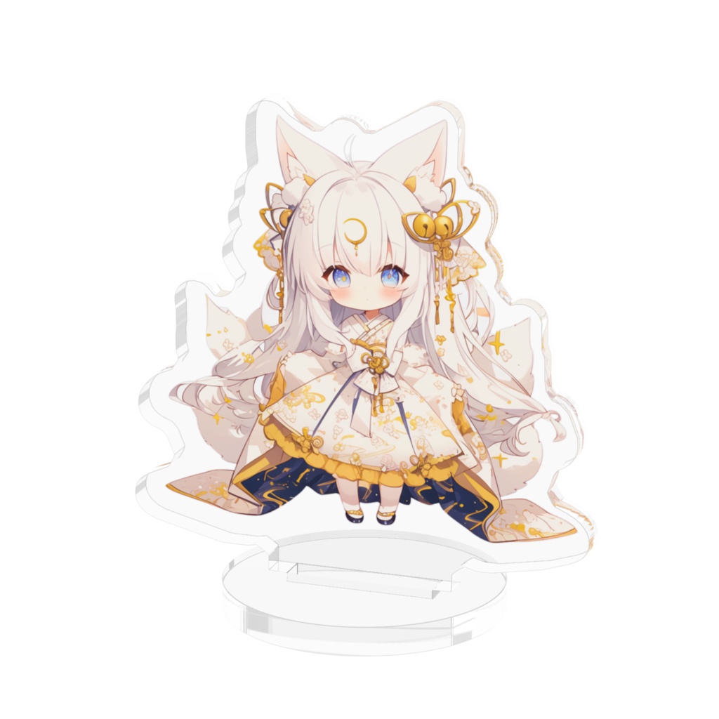 【Moonlit Folklore】月の精霊・白夜(Byakuya)アクリルスタンド No.2