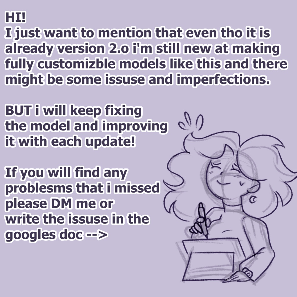 ✦.Cutesy_Chibi .✦ ˚ Live2D Customizable Chibi Model