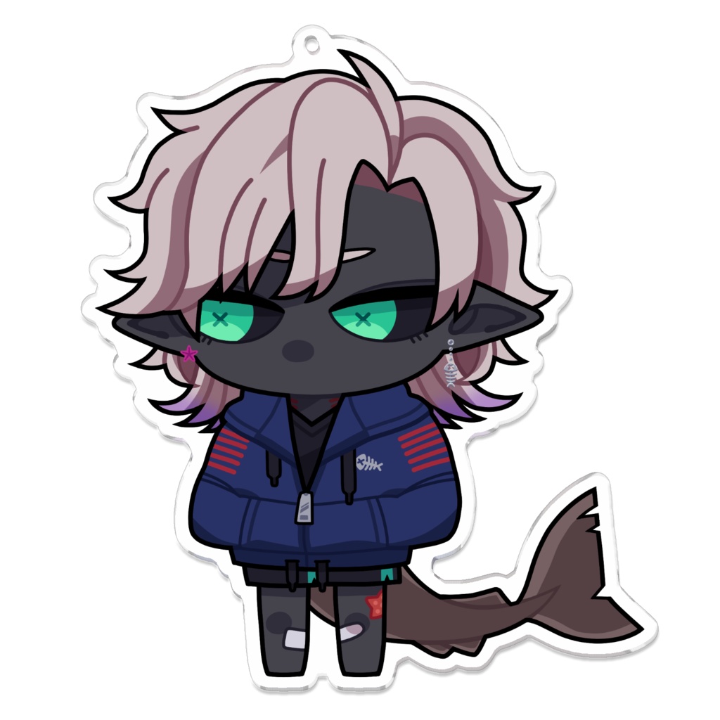 翠水メザメ アクリルキーホルダー