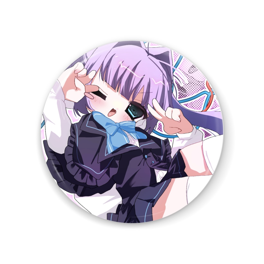 ツキちゃん缶ミラー