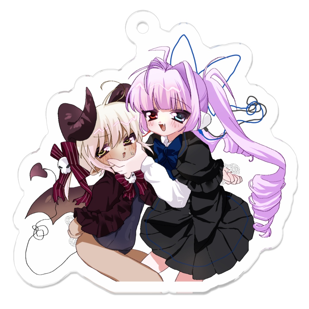 ツキちゃん&悪魔ちゃん アクキー