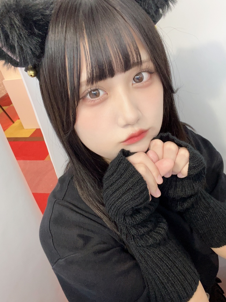 黒猫チェキ