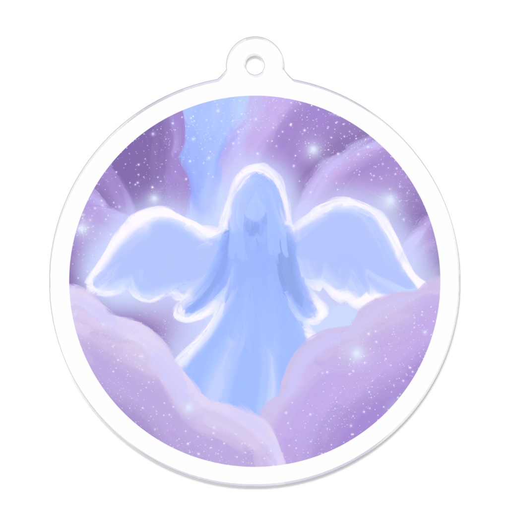 天使の顕現アクリルキーホルダー