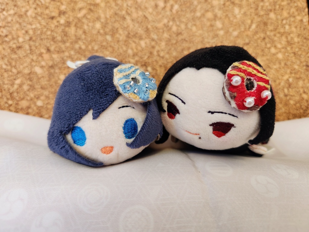 もち用概念ドーナツヘアピン