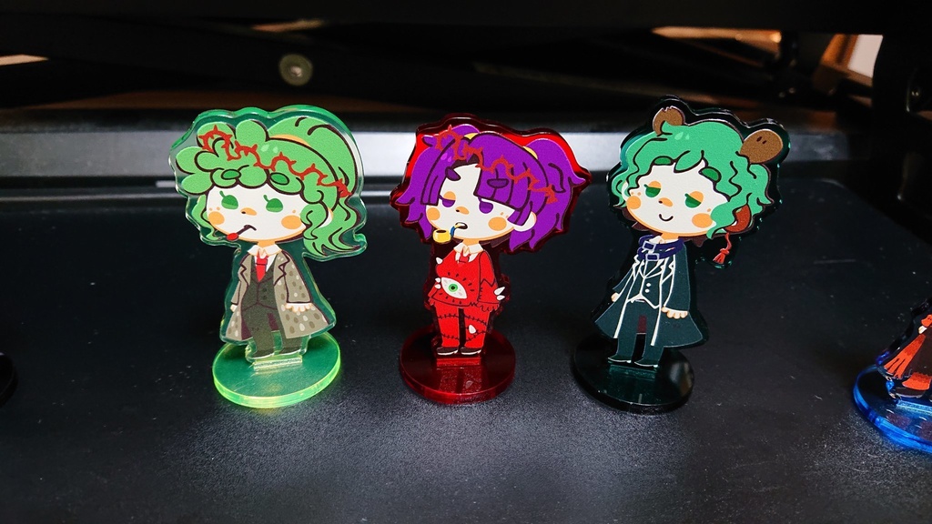 ホラフキ支部職員アクリルスタンド