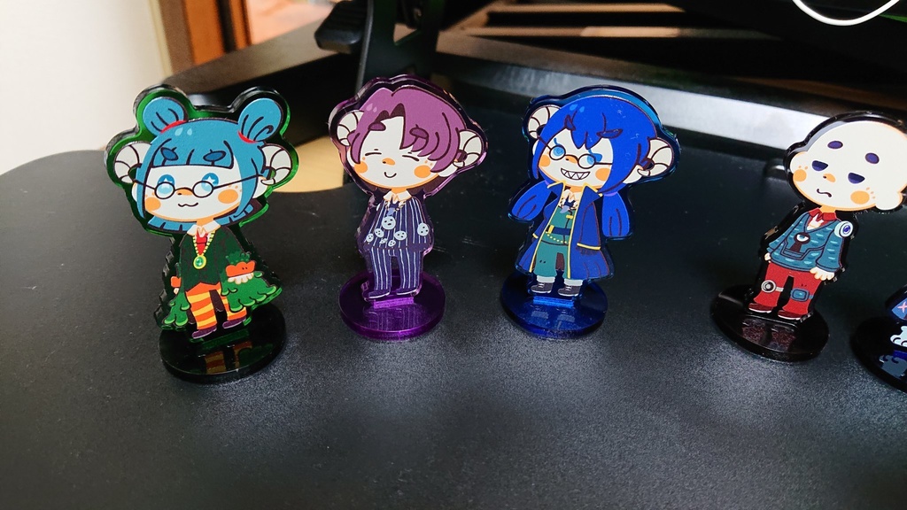 ホラフキ支部職員アクリルスタンド