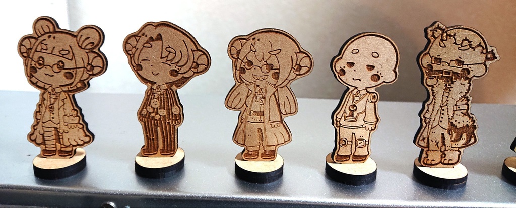 ホラフキ支部職員ウッドスタンド