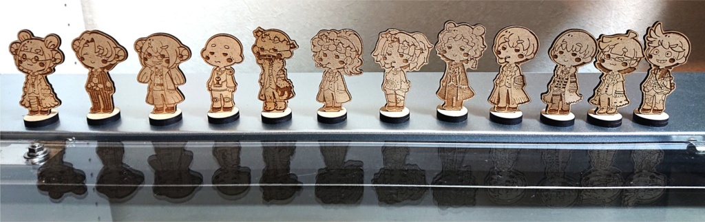 ホラフキ支部職員ウッドスタンド