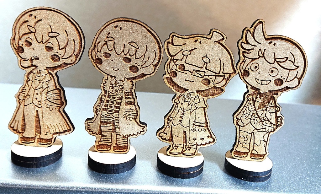 ホラフキ支部職員ウッドスタンド