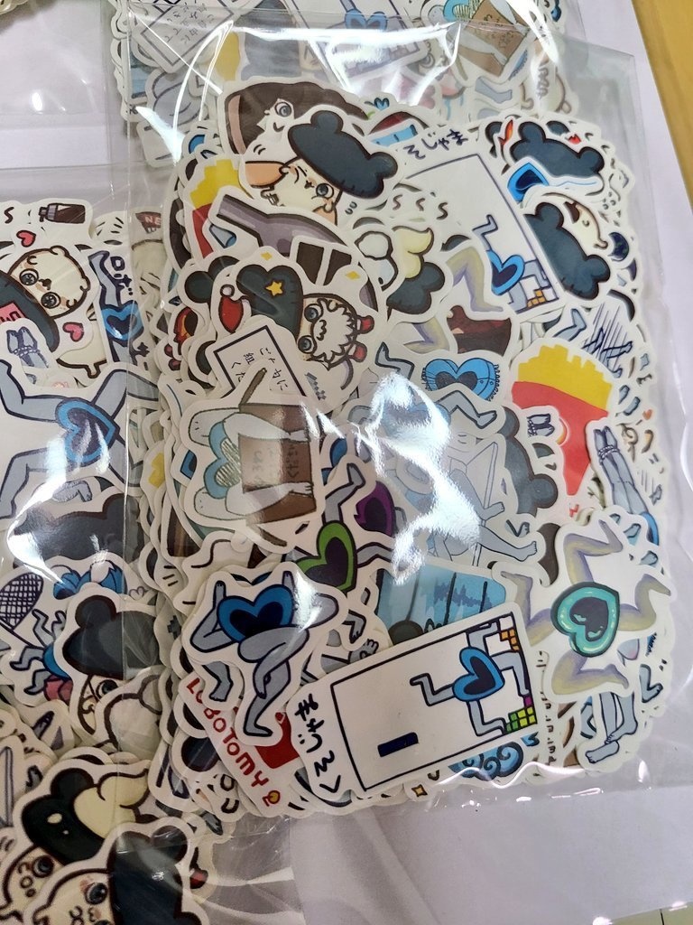 ニョンタケ/足りない蒼星フレークシール