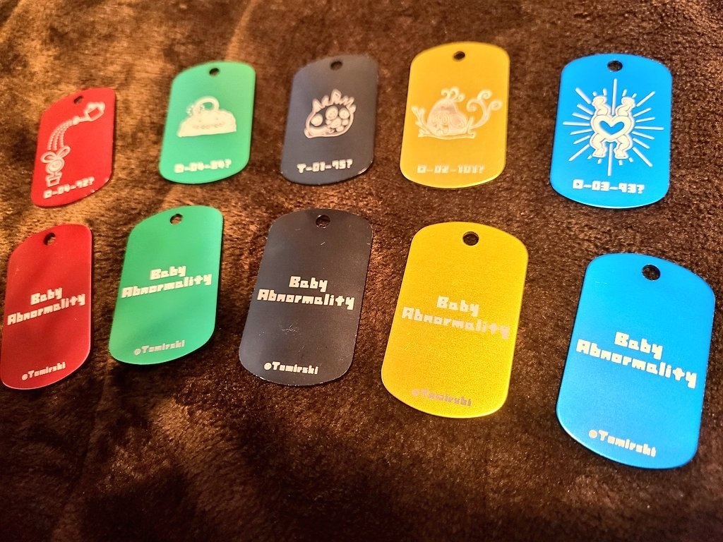 アブノマベイビードッグタグ