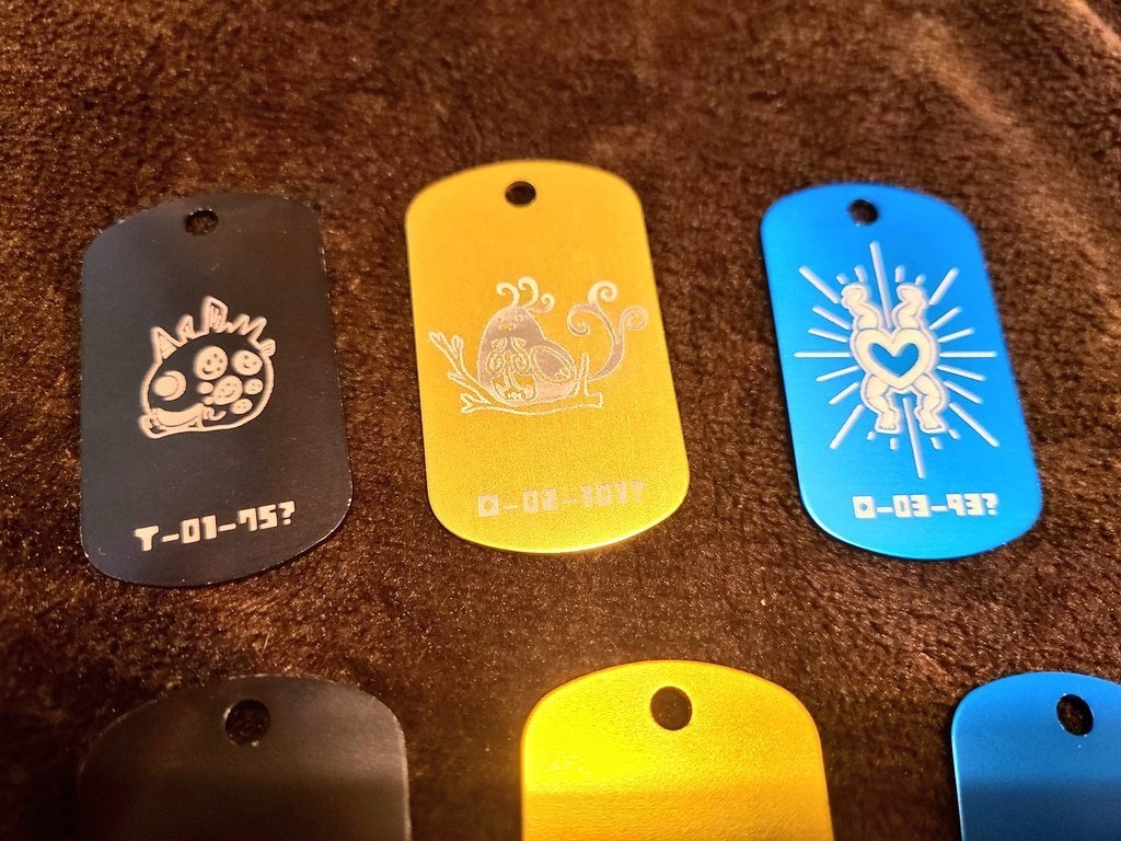 アブノマベイビードッグタグ