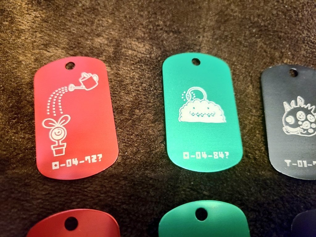 アブノマベイビードッグタグ
