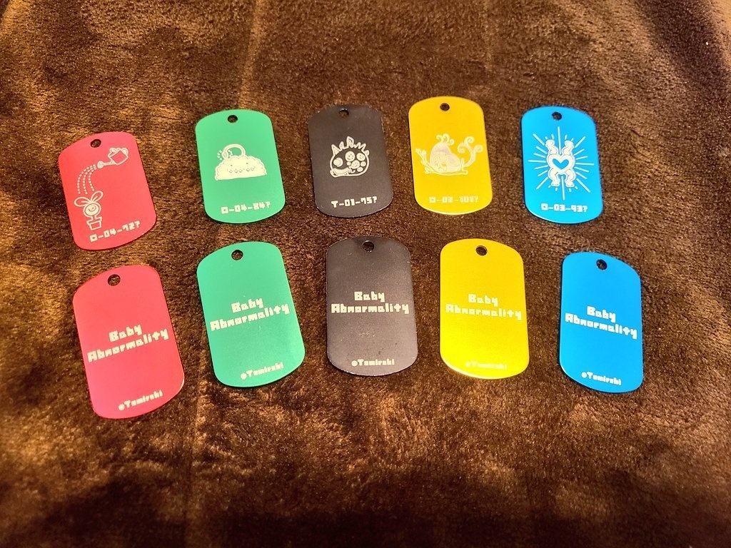 アブノマベイビードッグタグ