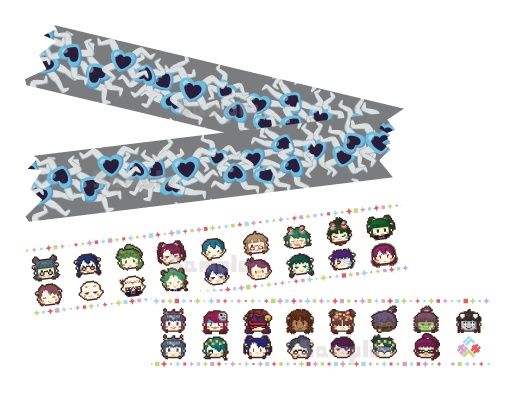 足りない蒼星/ホラフキ支部職員マスキングテープ