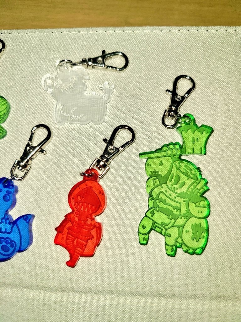 アブノーマリティアクリルキーホルダー第三弾