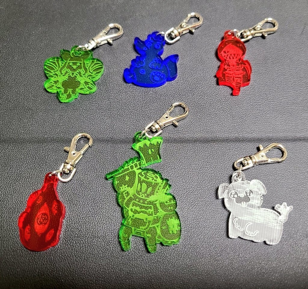 アブノーマリティアクリルキーホルダー第三弾