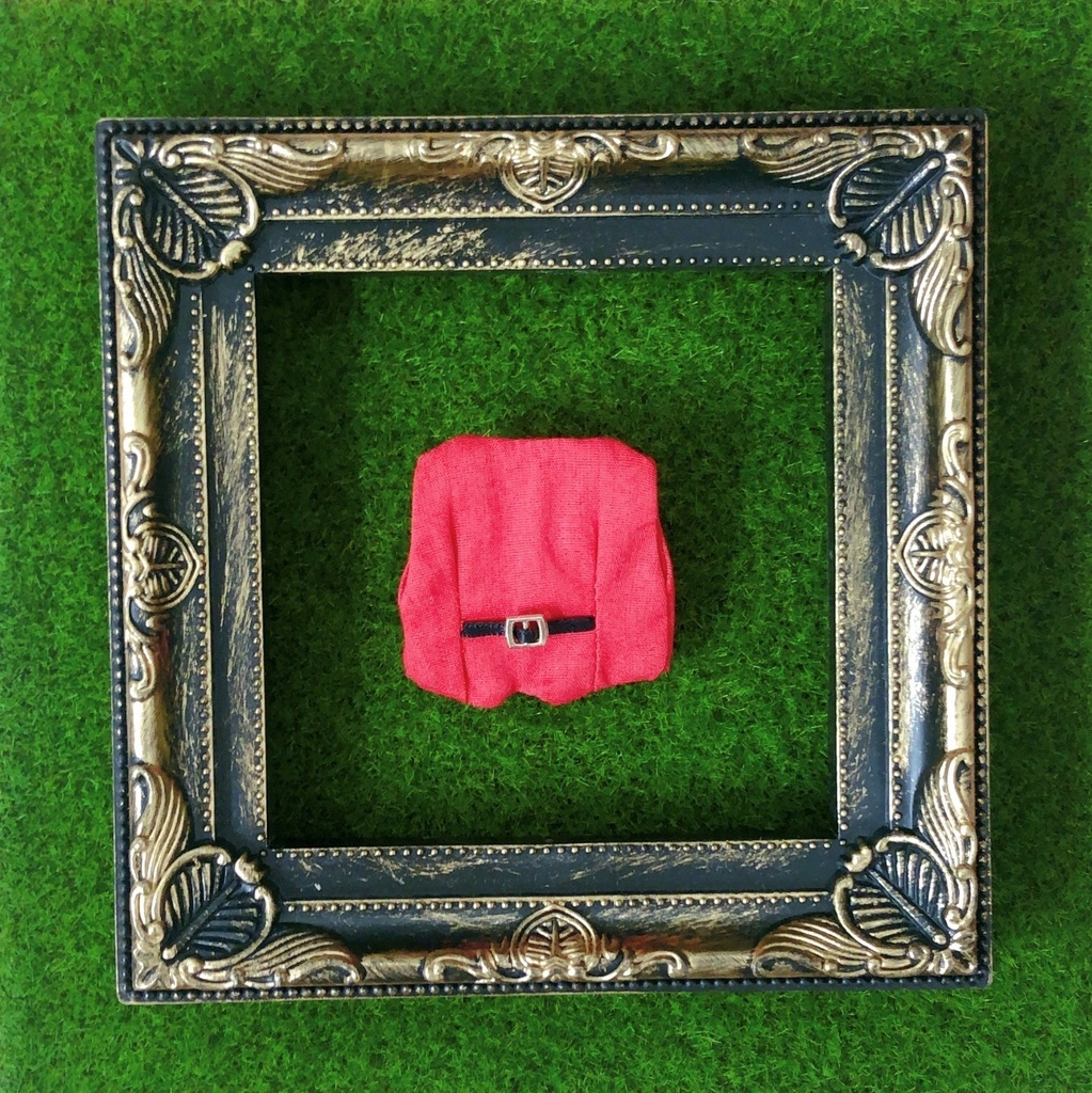 オビツ11 ねんどろいど 服 ベスト 赤